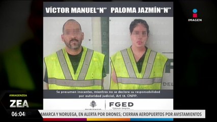 Detienen a la madre y padrastro de Paloma Nicole
