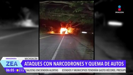 ¡Ataques y quema de autos! Coahuayana, Michoacán, registra jornada violenta