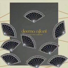 ديمة عجلاني مصمّمة الموضة المحافظة: "على المرأة أن تبني مجموعة القفاطين الخاصة بها"