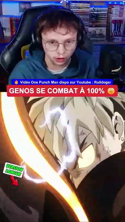 Genos se combat à 100% | ONE PUNCH MAN VF - REACTION FR