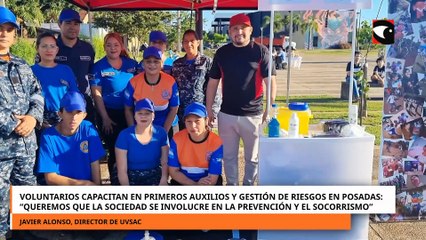 Voluntarios capacitan en primeros auxilios: “Queremos que la sociedad se involucre en la prevención”