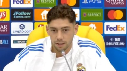 Fede Valverde: "No nací para jugar de lateral"