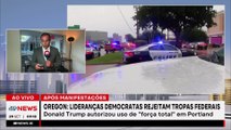 Oregon entra na Justiça contra o envio de tropas federais por Trump