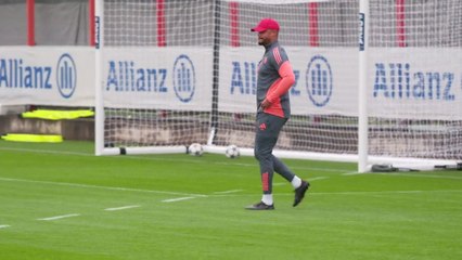 Bayern Munich train ahead of their trip Pafos
