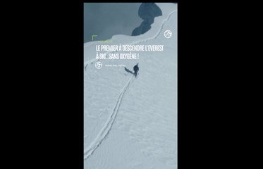 Himalaya: le premier à descendre l'Everest à ski…sans oxygène !