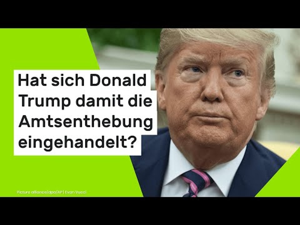 'Er ist irre und machthungrig': Hat sich Donald Trump damit die Amtsenthebung eingehandelt?