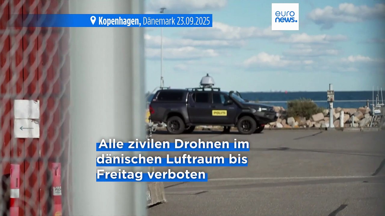 Vor EU-Gipfel in Kopenhagen: Dänemark verbietet alle zivilen Drohnenflüge