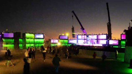 بالفيديو: مهرجان «ميدل بيست» يُبهِر الحاضرين بعروض خيالية