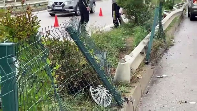 Sinop'ta kaygan zemin kazaya neden oldu