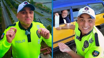 Trafik kurallarını esprili bir dille anlattığı paylaşımları, fenomen polis memurunun görevden uzaklaştırılmasına neden oldu