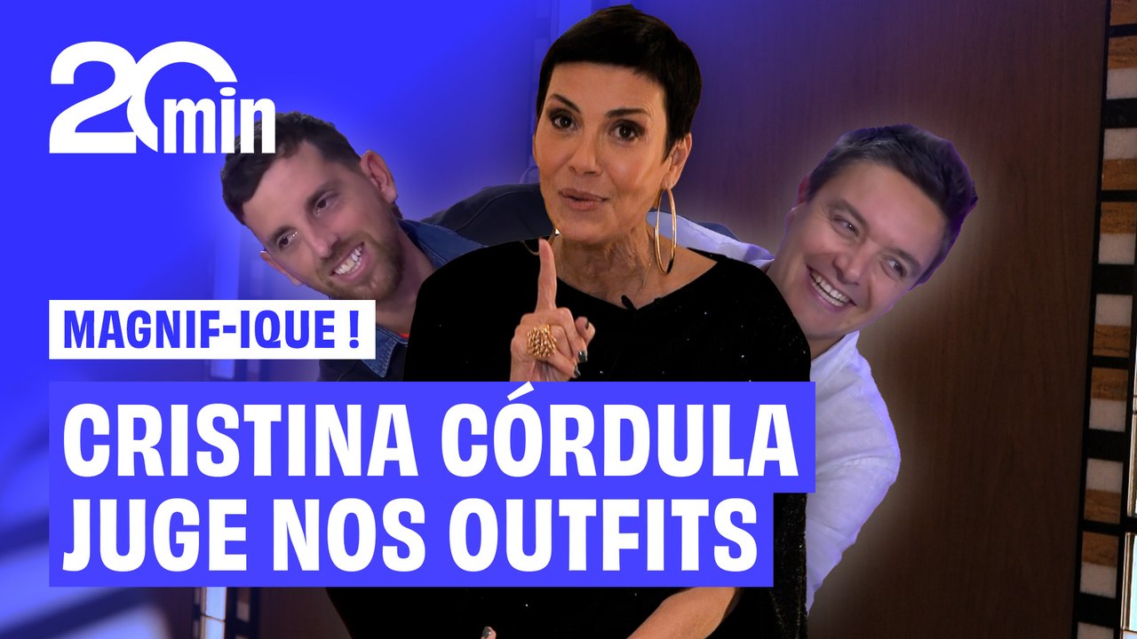 Cristina Córdula juge les tenues de nos journalistes !