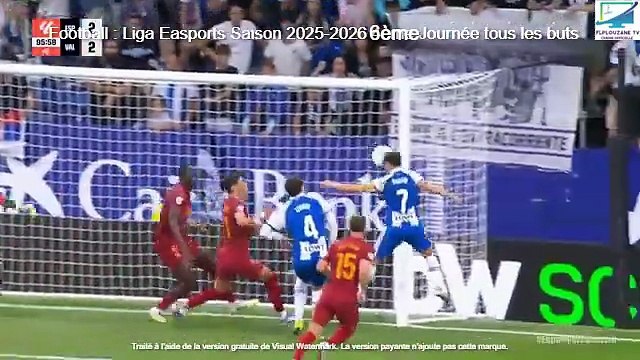 Football : Liga Easports Saison 2025-2026 6ème Journée tous les buts