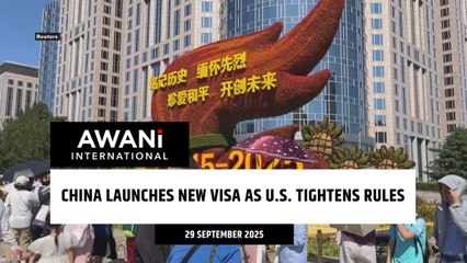China launches new visa as U.S. tightens rules
