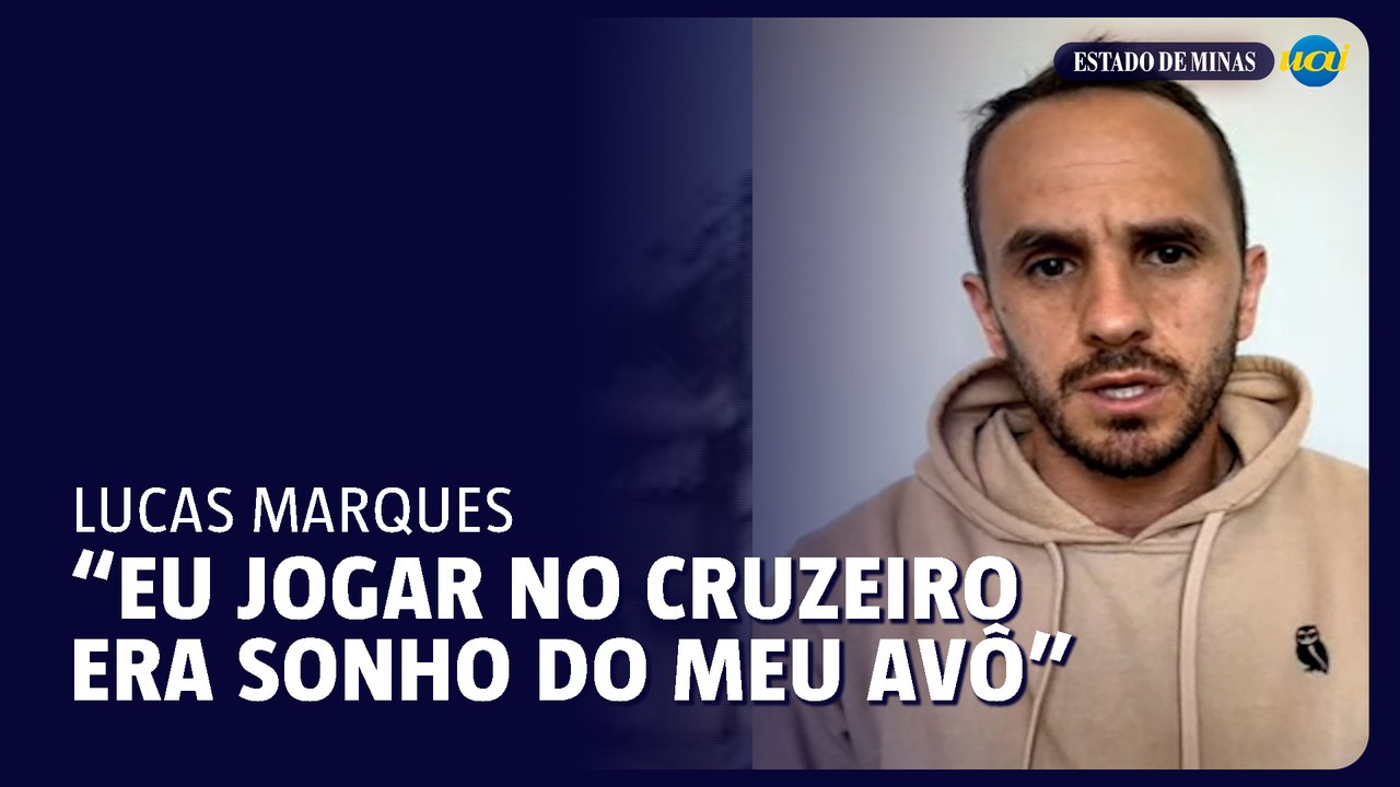 Lucas Marques realizou sonho do avô ao jogar no Cruzeiro