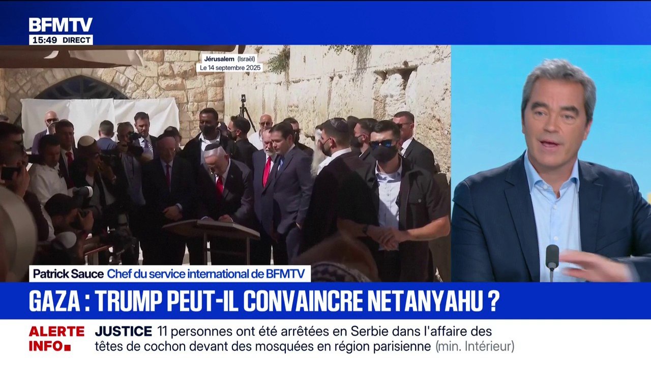 Guerre à Gaza: le Premier ministre israélien Benjamin Netanyahu est attendu à la Maison Blanche pour une rencontre avec Donald Trump