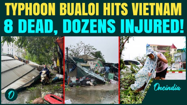 Typhoon Bualoi devastates Vietnam: 8 dead, 17 fishermen missing, homes flooded and power disrupted