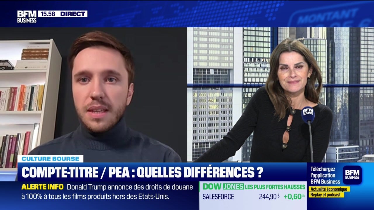 Culture Bourse : "Compte-titre / PEA : quelles différences ?", par Julie Cohen-Heurton - 29/09