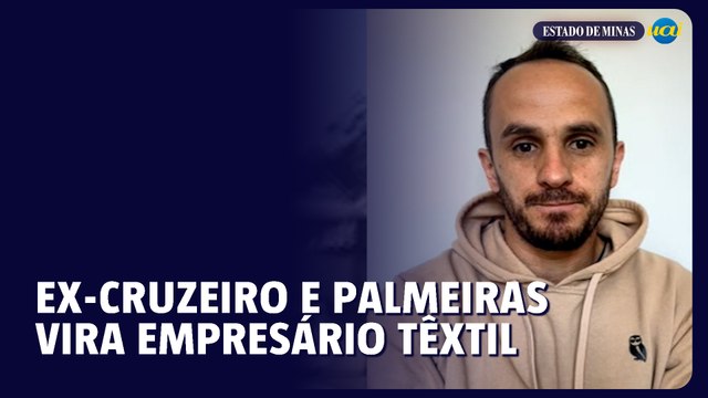 Ex-jogador de Botafogo, Palmeiras e Cruzeiro, Lucas vita empresário do ramo de vestuário