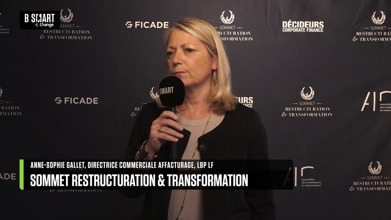 SOMMET RESTRUCTURATION & TRANSFORMATION - INTERVIEW : Anne Sophie GALLET (LA BANQUE POSTALE LEASING & FACTORING)