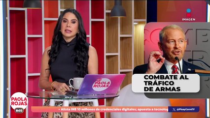 México y EUA cierran filas contra tráfico de armas | DPC con Paola Rojas