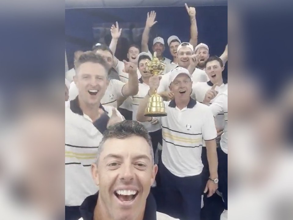 Ryder-Cup 2025: Golfstars nehmen Donald Trump auf den Arm