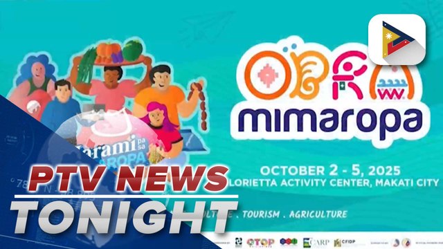 Obra MIMAROPA to be held in Makati City starting Oct. 2 to showcase local products, support and brandish region’s culture and arts