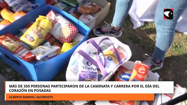 Más de 350 personas participaron de la caminata y carrera por el Día del Corazón en Posadas