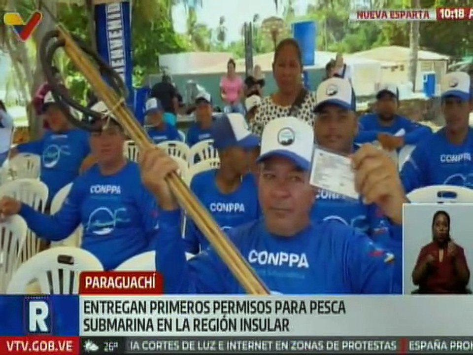 Nueva Esparta | Entregados los primeros permisos para pescar con arpón en la región insular