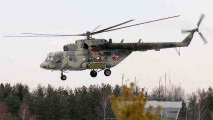 Drone FPV ucraino abbatte elicottero russo Mi-8 a bassa quota