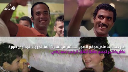 صورة كاريكاتورية مُؤثِّرة تجمع عائلة أحمد زكي