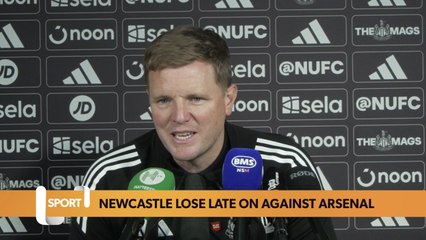“I don’t think it was our best performance!” | Eddie Howe hints at frustration | Newcastle United 1-2 Arsenal