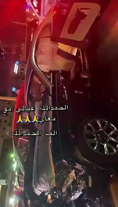 فيديو: الدكتورة خلود تتعرض لحادث سير مروع
