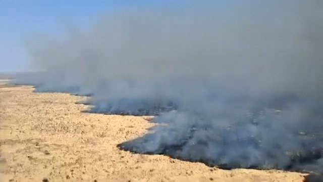 En Namibie, un gigantesque incendie ravage un tiers de la plus grande réserve animalière d’Afrique