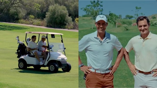 Tennis - ATP 2025 - Une partie de golf avec les légendes Roger Federer et Rafael Nadal !