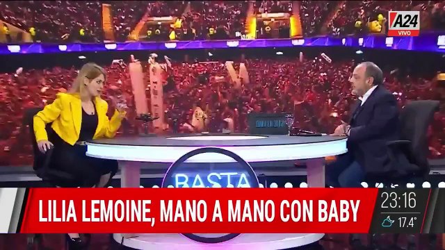 Lilia Lemoine hablando de los vínculos de Espert con narcos