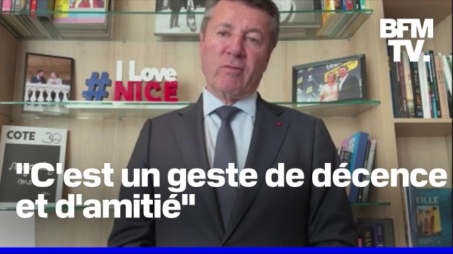 À Nice, Christian Estrosi souhaite donner le nom de Nicolas Sarkozy au parvis de l'Hôtel de police