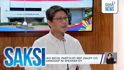 Pagbibitiw ni Ako Bicol party-list Rep. Zaldy Co sa Kamara, tinanggap nI Speaker Dy | Saksi