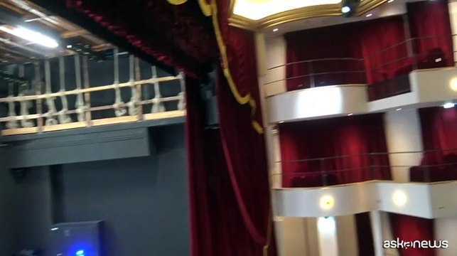 Maria Grazia Chiuri a Roma presenta il suo Teatro della Cometa