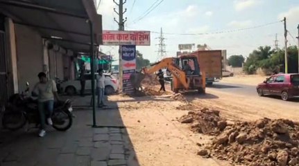 सफाई अभियान के साथ ही अतिक्रम की भी हो गई सफाई