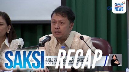 Saksi: (Part 2) Pagbibitiw ni Zaldy Co; VPSD sa lagay ni FPRRD; Weather forecast