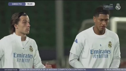 Entrenamiento Real Madrid previo al Kairat Almaty