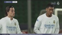 Entrenamiento Real Madrid previo al Kairat Almaty