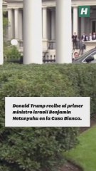 Trump se reúne con el primer ministro israelí Netanyahu