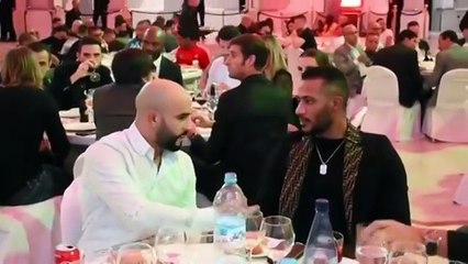 شاهدي محمد رمضان يحتفل مع الشعب المغربي