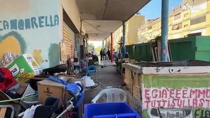 Caivano, la bonifica dei Carabinieri dove e' avvenuta la stesa