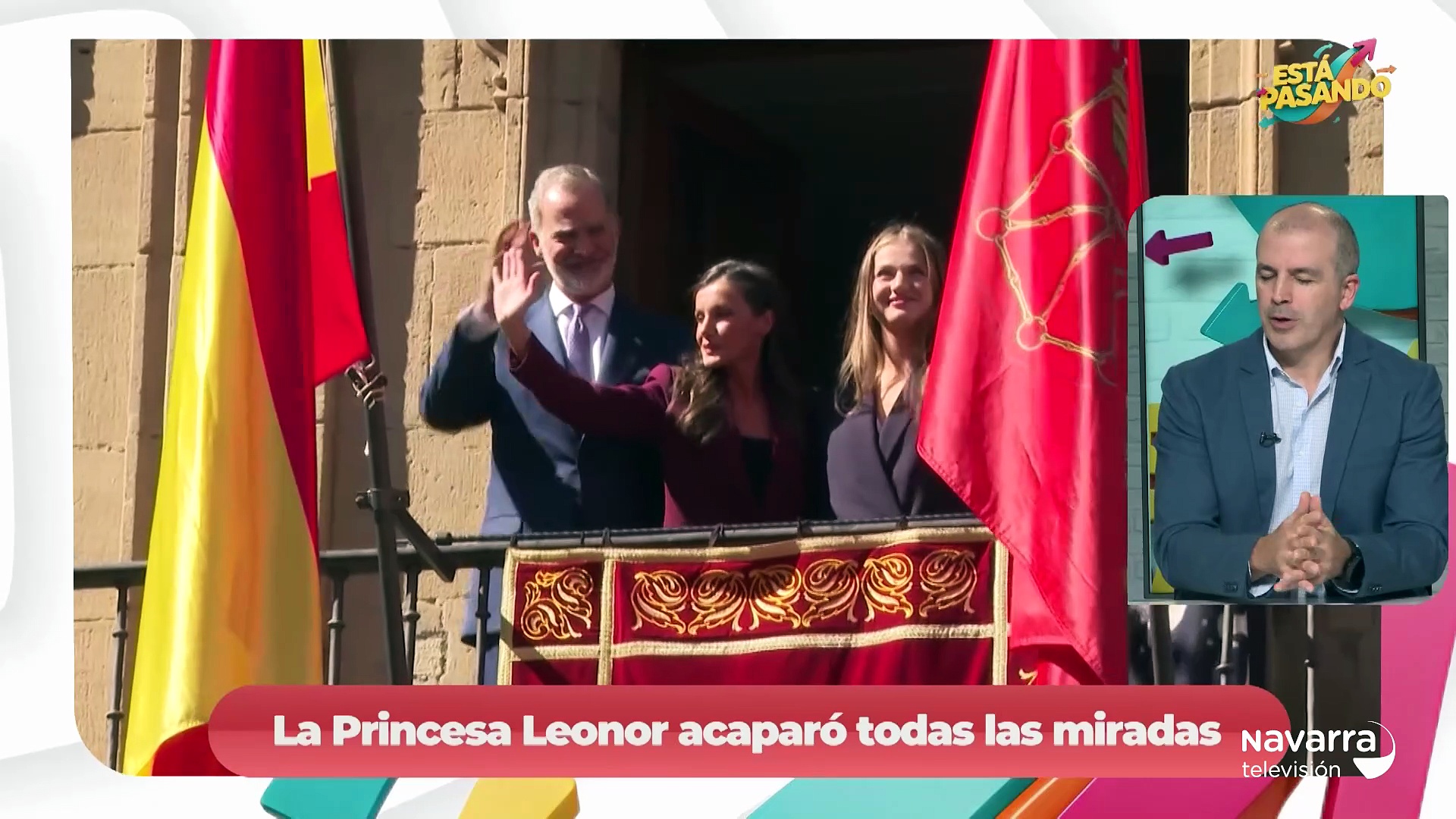 Está Pasando 29/09/25 Analizamos todos los detalles de la primera visita oficial de la Princesa Leonor a Navarra y los riesgos del videojuego Roblox.