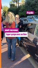 Benoît Poelvoorde, super sympa avec les fans à Nice en marge d'un festival de cinéma