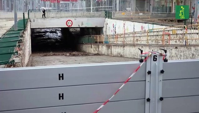 Fuertes lluvias en la región española de Valencia, en alerta roja