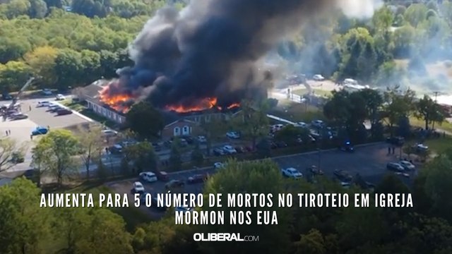 Aumenta para 5 o número de mortos no tiroteio em igreja mórmon nos EUA