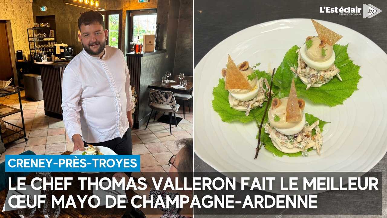 La recette du meilleur œuf mayo de Champagne-Ardenne par Thomas Valleron, chef de L’Aube des sens
